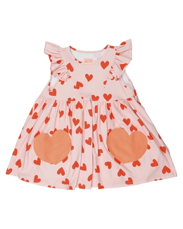 Wauw Capow Clementine Lovely Dress Soft Pink 